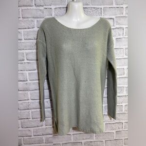 Seductions grey  long knitted sweater. Size XS- extra small
